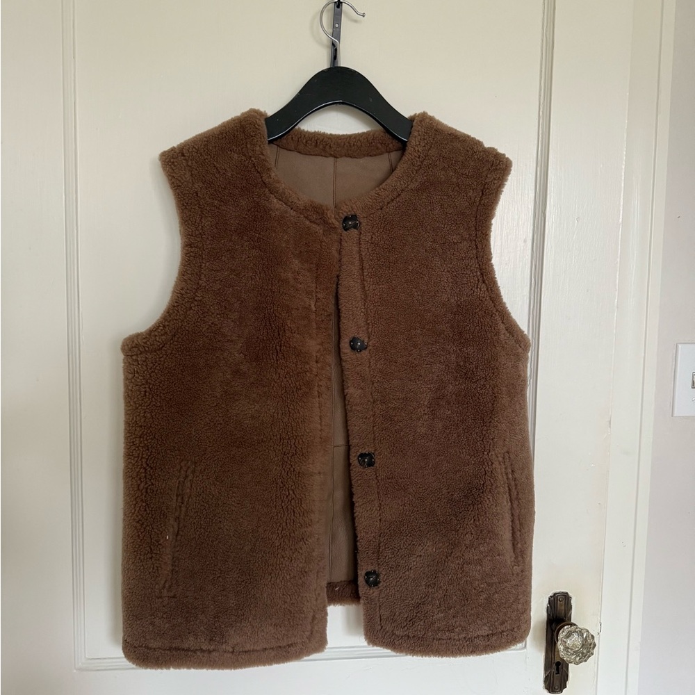 Y wa Salomon Brown Fleece Vest